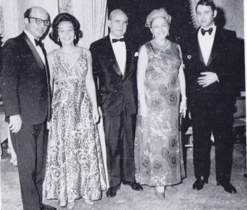 HMS members and their guests at a Society gala.*