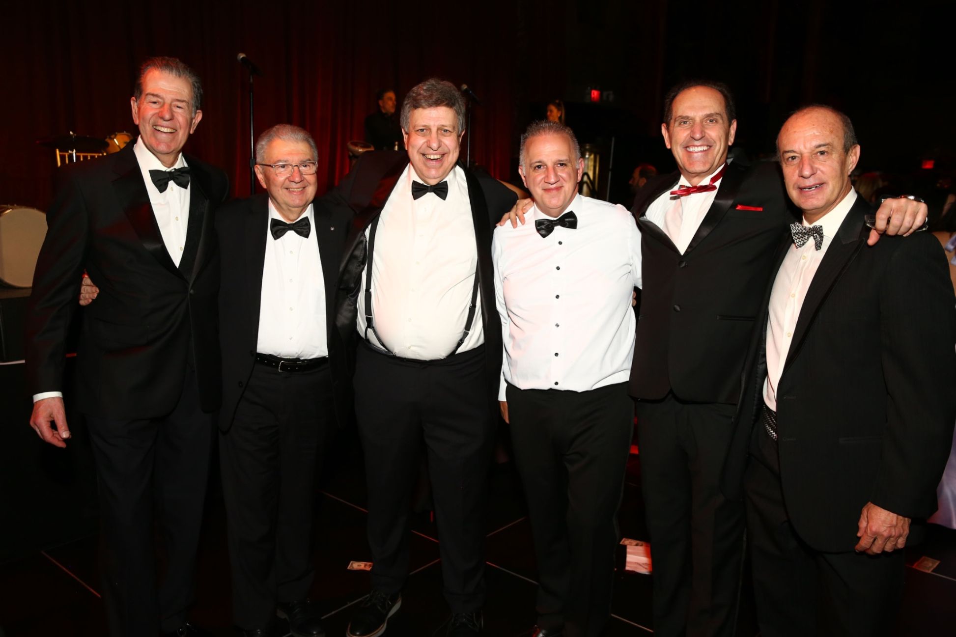 HMS past Presidents Dr. Nikolaos Mezitis and Dr. Spyros Mezitis join HMS Members and Friends to celebrate and support the HMS Scholarship Program.